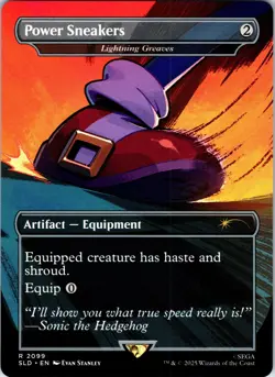 Power Sneakers - Lightning Greaves R Secret Lair Drop Series 2099 NM - Image 1