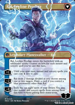 Ral, Monsoon Mage (Borderless) [MH3 - 445] - NM TCG MTG - Image 2
