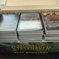 Secrets Of Strixhaven Bulk Lot MINT UNPLAYED 1 Play Booster Box Of C/U SOS MTG - Image 2