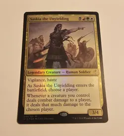 Saskia the Unyielding Commander 2016 Foil MTG Magic The Gathering NM - Image 1
