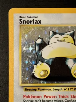 Pokemon Snorlax Holo 11/64 Jungle Unlimited Holo Rare (1999) Wotc Rare Holo Lp - Image 2