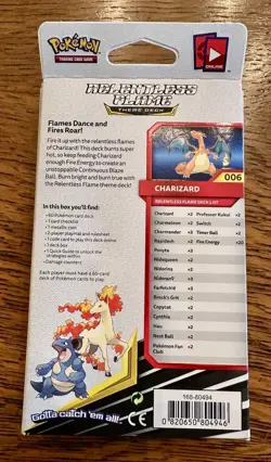 Pokemon TCG Sun & Moon Team Up Relentless Flame Charizard Theme Deck Authentic - Image 2
