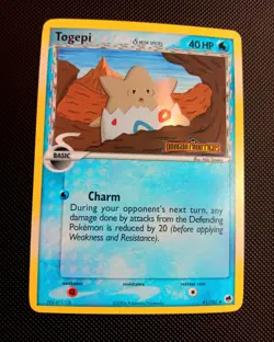 Pokemon Card - Togepi Delta Species Reverse Holo - Dragon Frontiers - 41/101 - Image 1