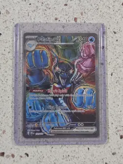 Pokemon Prismatic Evolutions Palafin ex 151/131 Special Illustration Rare NM - Image 1