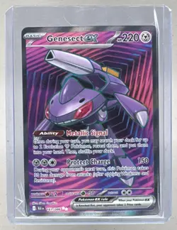 Genesect ex 2025 Pokemon Black Bolt #161 Ultra Rare - Image 1