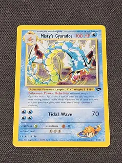 Pokemon Gym Challenge "Misty's Gyarados" 13/132 / Holo Rare / Lightly Played - Image 1