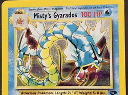 Pokemon Gym Challenge "Misty's Gyarados" 13/132 / Holo Rare / Lightly Played - Image 3