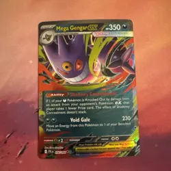 Mega Gengar EX 056/094 Phantasmal Flames Double Rare Pokemon TCG PFL - Image 1