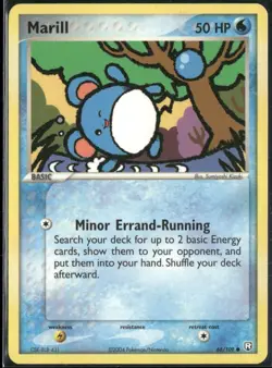Marill 68/109 EX Team Rocket Returns Pokemon English Card (MP) - Image 1