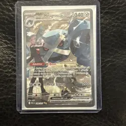 Steven's Metagross ex 289 Special Illustration Rare SIR Ascended Heroes Pokemon - Image 3