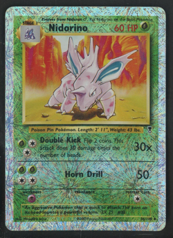 2002 Pokemon TCG Legendary Collection #56/110 Nidorino Holo Rare Reverse Foil - Image 1