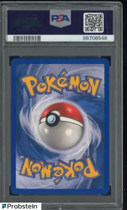 2006 Pokemon EX Dragon Frontiers typhlosion Reverse foil PSA 8 - Image 2