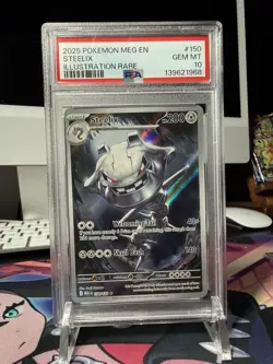 The Pokemon Company Steelix Me01 Mega Evolution 150/132 Illustration Rare Holo … - Image 1