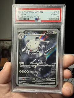 The Pokemon Company Steelix Me01 Mega Evolution 150/132 Illustration Rare Holo … - Image 5