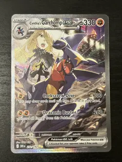Cynthia's Garchomp ex Special Illustration Rare 232/182 Sv10 Holo Sir Pokemon Nm - Image 1