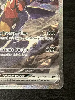 Cynthia's Garchomp ex Special Illustration Rare 232/182 Sv10 Holo Sir Pokemon Nm - Image 4