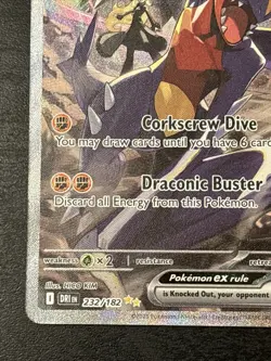 Cynthia's Garchomp ex Special Illustration Rare 232/182 Sv10 Holo Sir Pokemon Nm - Image 5