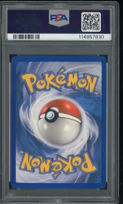 2005 Pokemon EX Delta Species azumarill Reverse foil PSA 8 - Image 2