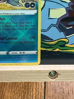 Radiant Blastoise 018/078 Pokemon GO Holo - Image 5