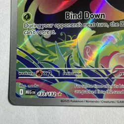 Pokemon TCG Bulbasaur Illustration Rare Full Art Holo 133/132 Me01 Mega Evoluti… - Image 4