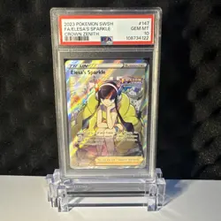 PSA 10 Gem Mint 2023 Pokemon ~ Elesa's Sparkle ~ Full Art Crown Zenith SWSH #147 - Image 1
