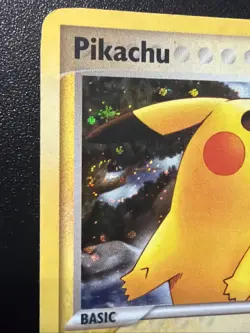 Pikachu 13/17 Pop Series 4 Holo Pokemon 2006 SWIRL! - Image 2