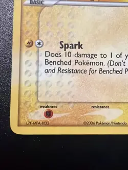 Pikachu 13/17 Pop Series 4 Holo Pokemon 2006 SWIRL! - Image 5