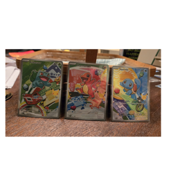 Pokemon First Partners Illus Kantu Collection. Bulbasaur, Squirtle, Charmander - Image 1