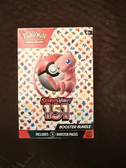 Pokemon TCG Scarlet & Violet 151 Booster Bundle Sealed New (6 packs) - Image 1