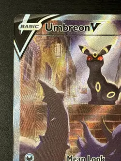 Umbreon v Alt Art 189/203 Pokemon SWSH Evolving Skies Alternate Art NM - Image 2