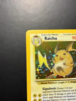 Pokemon TCG - Raichu 14/62 Fossil Holo Rare - NM - Image 2