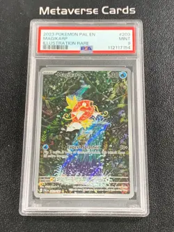 Pokemon TCG EN Magikarp PAL 203/193 Illustration Rare PSA9 - Image 1