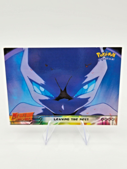 Pokemon Topps Leaving the Nest Pokemon Topps Mewtwo Strikes Back 4 Blue Logo NM - Image 1