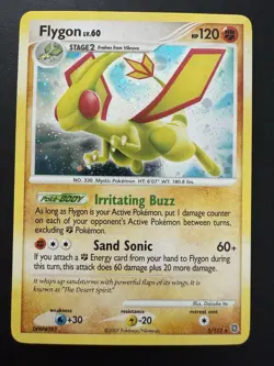 Pokemon TCG Secret Wonders Flygon 5/132 Rare Holo Near Mint - Image 1