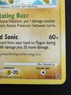 Pokemon TCG Secret Wonders Flygon 5/132 Rare Holo Near Mint - Image 2