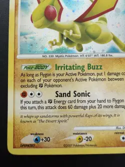 Pokemon TCG Secret Wonders Flygon 5/132 Rare Holo Near Mint - Image 5