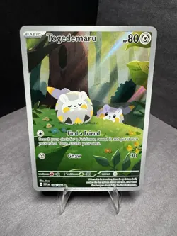 Pokemon TCG Togedemaru 104/094 Illustration Rare Phantasmal Flames Nm - Image 2