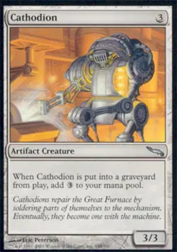 Cathodion -Foil Medium Play MTG Mirrodin - Image 1