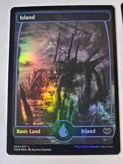 MTG - FOIL Island - Innistrad Crimson Vow - Image 1