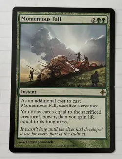 1x MTG - Momentous Fall - Rise of the Eldrazi - NM - Image 1