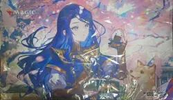 MTG Narset cherry blossoms viewing Playmat FUZICHOCO limited 2025 New From Japan - Image 1
