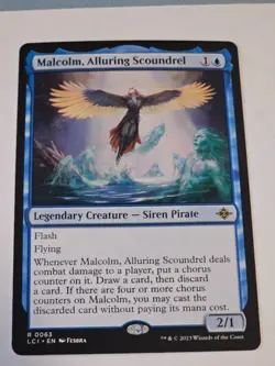 MTG - Malcolm, Alluring Scoundrel - Lost Caverns of Ixalan - Image 1