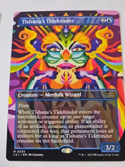 MTG - Tishana's Tidebinder Borderless - LCI - Lost Caverns of Ixalan - Image 1