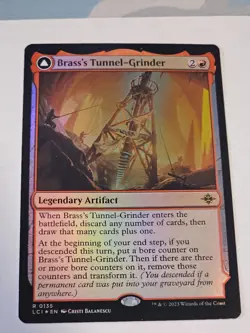 MTG - Brass's Tunnel-Grinder FOIL - LCI - Lost Caverns of Ixalan - Image 1