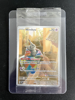 (SEALED) Mimikyu SVP075 Pokemon Center Stamp Black Star Promo SVP EN 075 Pokemon - Image 1