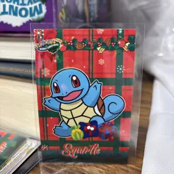 Squirtle Cracked Ice Holo Pokemon 2024 Card Database Merry Christmas, Rare - Image 2