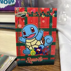 Squirtle Cracked Ice Holo Pokemon 2024 Card Database Merry Christmas, Rare - Image 3