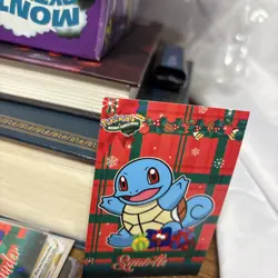 Squirtle Cracked Ice Holo Pokemon 2024 Card Database Merry Christmas, Rare - Image 4