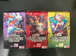 One Piece Starter Deck Lot ST-23 ST-26 ST-28 Shanks Luffy Yamato Sealed - Image 1