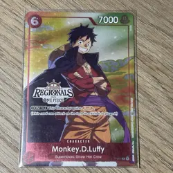 One Piece TCG | Monkey.D.Luffy | 2025 Vol. 2 Participant | P-001 - Image 1